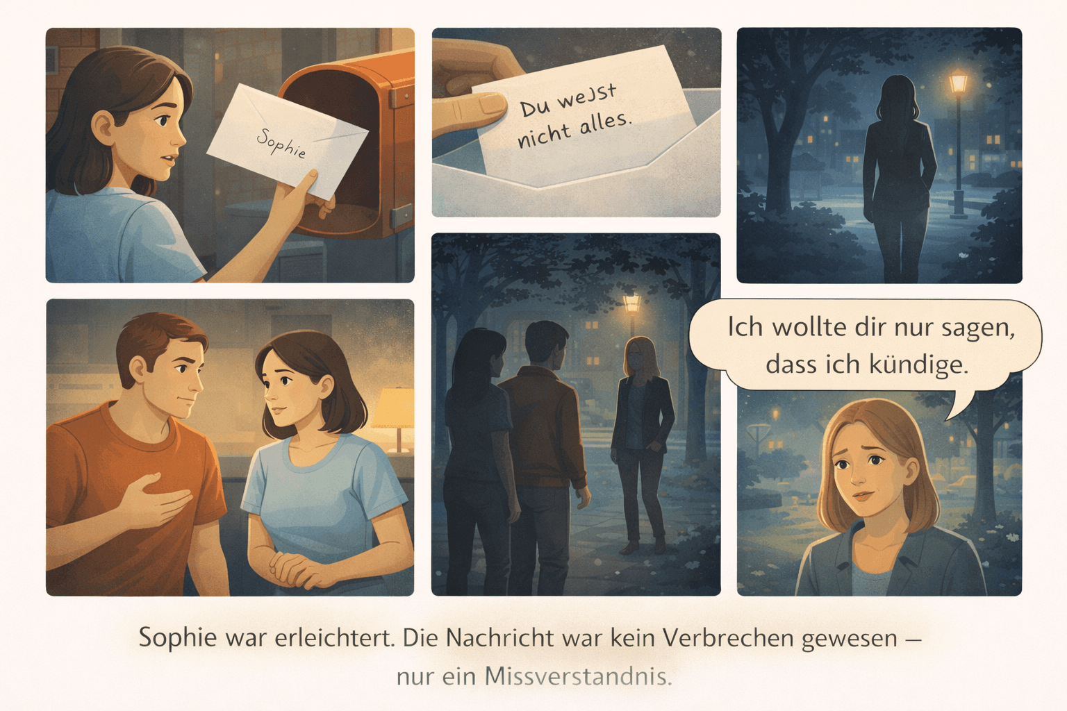 Die geheimnisvolle Nachricht